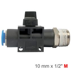 Pu Hose Fitting Valve 10mm X 1/2